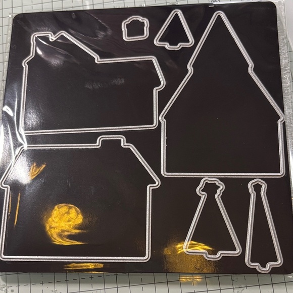 CTMH Holiday Village Stamp + Thin Cuts - Picture 4 of 5